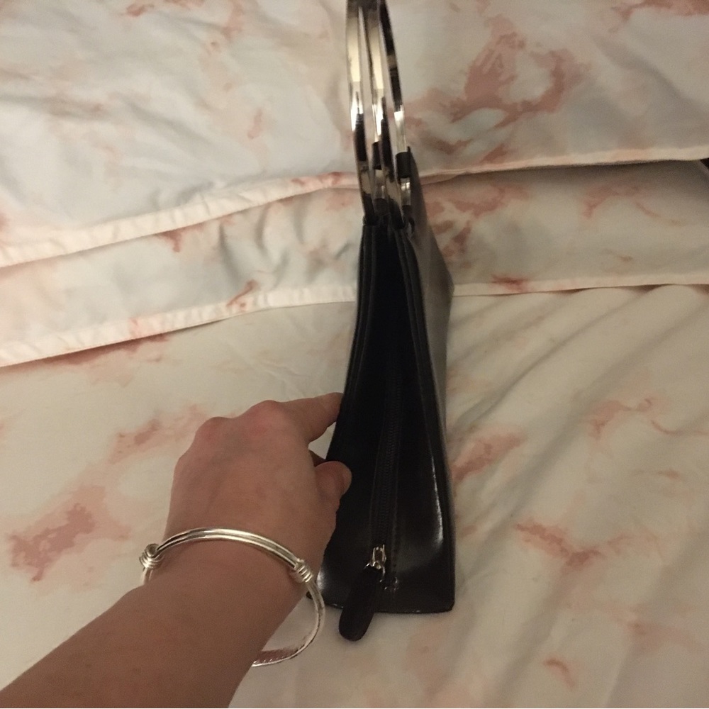 Small fashion purse, Wilson’s leather, dark brown